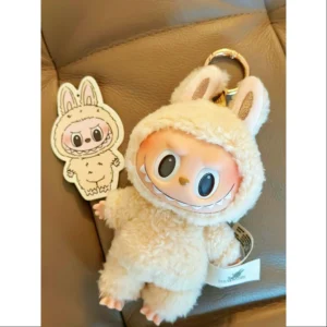 Labubu The Monsters Exciting Macaron Vinyl Face Series Soy Milk