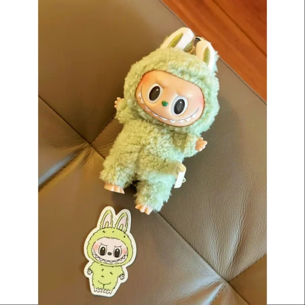 Labubu The Monsters Exciting Macaron Vinyl Face Series Green Grape - Image 3