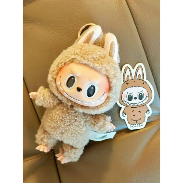 Labubu The Monsters Exciting Macaron Vinyl Face Series Toffee - Image 2