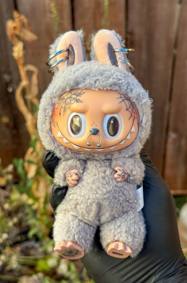 Custom Face-Tatted Labubu